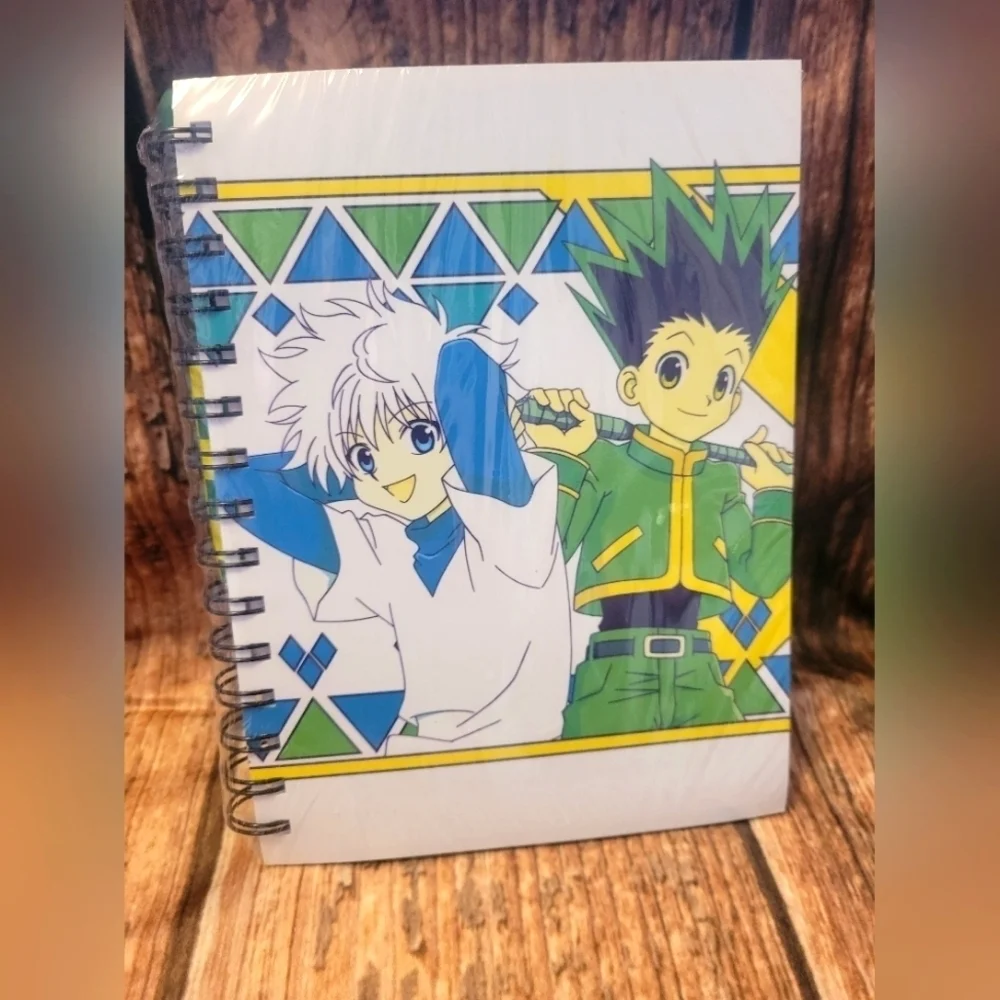 NEW- JUST FUNKY HUNTER X HUNTER &My Hero Acade BUNDLE- Journal and Bobble Head